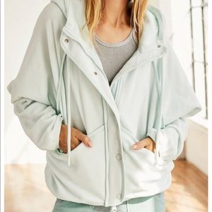 Free People Movement Fleece Jacket Hoodie